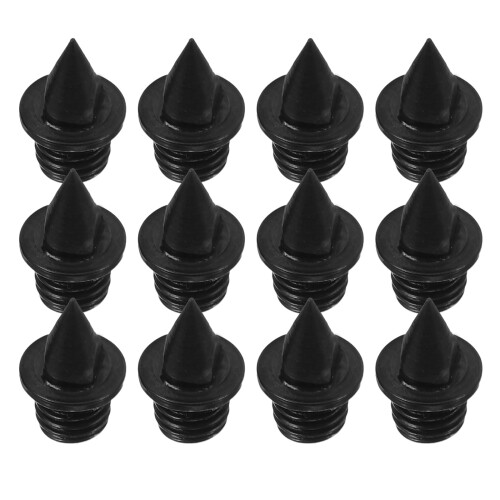 20Pièces Pointes En Acier Noires Pour Chaussures De Course Saut