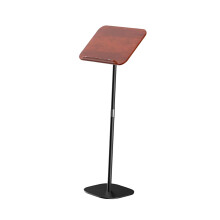 Floor Book Stand Height Adjustable Wooden Book Holder for Cookbooks with Elastic Page Clip 50100cm