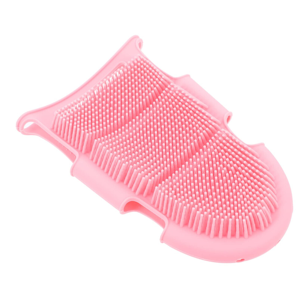 Body Scrub Brush Silicone Massage Glove for Gentle Skin Exfoliation and Daily Shower Massage