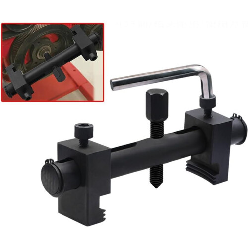 Adjustable Threaded Crankshaft Pulley Removal Tool Puller Steel Automotive Pulley Extractor for Car Engine 1