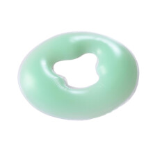 Silicone Face Massage Pillow with Ergonomic Breathing Design and Cooling Comfort for Spa Treatments Water Green