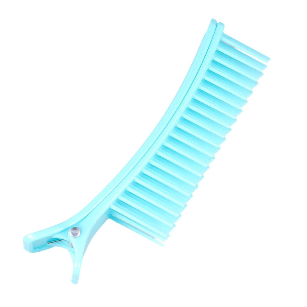 Unisex Blue Hair Sectioning Clips With Nonslip Grip For Salon Hair Styling And Coloring, Lightweight