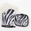 (Zebra) Oven Baking Gloves Microwave Oven Gloves with Mat High-temperature Resistant Gloves Kitchen Baking Tools Bakeware BBQ 1