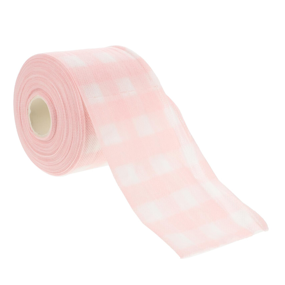 Pink Nail Polish Remover Pads Lint Cotton Wipes For Fast Manicure Cleaning Disposable