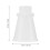 50St Witte ABS Nozzles Voor Brandblusser Efficiënte Blusprestaties 3