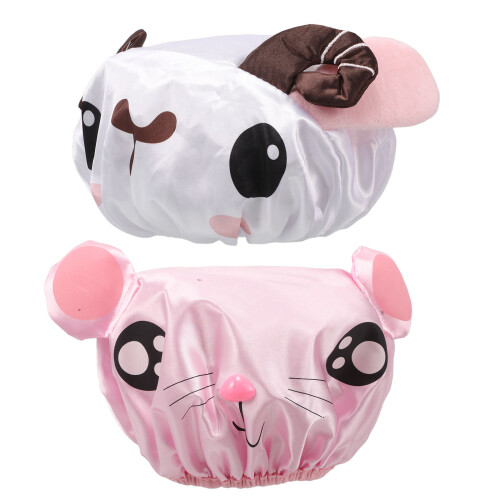 2Pièces Douche Enfants PVC Élastique Étanche