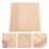 Lot Planche Bois Pour Lettres Et Traçage Alphabet 6