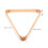 2Pièces Porte-Boules Billard Triangle En Bois Durable Couleur Khaki 3