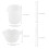 8Pièces Tasses Silicone Blanches Pour Mélange Pigments Avec Bâtonnet 2