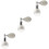 3Pièces Spray Poudre Éclat Transparent Pour Corps Et 5