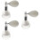 3Pièces Spray Poudre Éclat Transparent Pour Corps Et 7