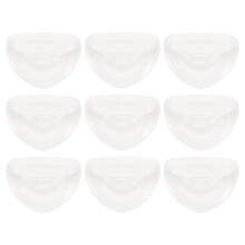 10Pièces Étuis De Rangement Transparent PP Pour Sucettes Bébé