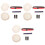 3Ensembles Kit Complète Levain Bocal Couvercle Tissu Bande Date 5