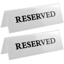 2Pièces -Places Réservés Multiusage Décoration