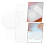 4Pièces Blocs En Transparente Pour Tampons Accessoires DIY 7