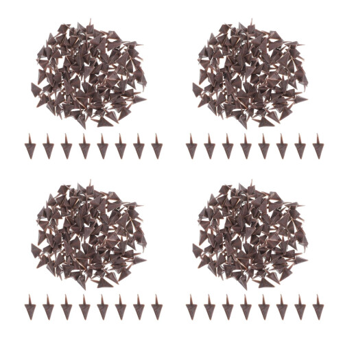 400Pièces Plastique Marron Pour DIY Décor 2