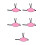 5Pièces De Protection Multicolores Anti-Glisse Pour Patinage 5