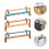 3Pièces Porte-Serviettes Perçage Ps+acier Inoxydable Multicolores 8