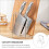 1Pièces Rangement Couteaux Acier Inoxydable Support Cuisine Argent 7