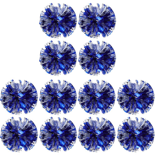 12Pièces Accessoires De Danse Argent Pompons Pour Événements 1