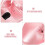 2Paires Boxe Rose Enfants PU Mousse Protection Main Réglable 7