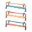 3Pièces Porte-Serviettes Perçage Ps+acier Inoxydable Multicolores 7