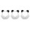 3Pièces Protège-Oreilles Enfants Multi Usage Panda 5
