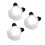 3Pièces Protège-Oreilles Enfants Multi Usage Panda 7