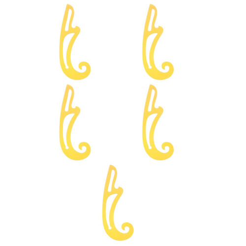 5Pièces Outils Règles Jaunes Pour Couture Patchwork 1