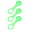 3Pièces Porte Crottes PVC Vert Accessoires Balade Robuste 11