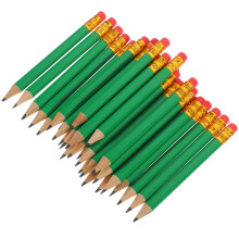 72Pièces Crayons En Bois Verts Pour Portable Scolaire
