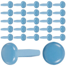 600Pièces Clous Métalliques Bleu Ciel Brads DIY Scrapbooking