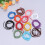 20Pièces Cuir Vachette Plat Assorti Pour DIY 7