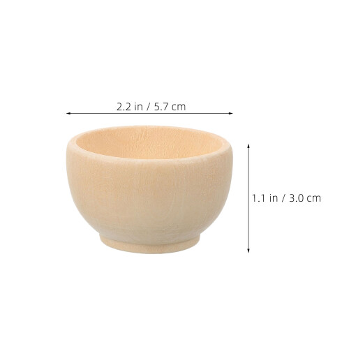 7St Blanke Kinderschaaltjes Beige Onbewerkt Mini Knutselkommen 1