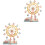 2 Ensembles Puzzle Bois 3D Fait Main Roue De Ferries 2