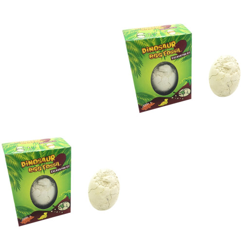 4 Pcs Archaeology Dinosaur Egg Toy Digging Tool Skeleton Model 2