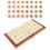 Portable Wood Chinese Chess Set with Foldable Board and Storage 1