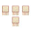 Portable Wood Chinese Chess Set with Foldable Board and Storage 4