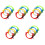 20 Pcs Pool Diving Rings For Outdoor Training 4