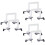 6Pcs Violin Beginner Collimator Transparent Durable Bow Corrector 6