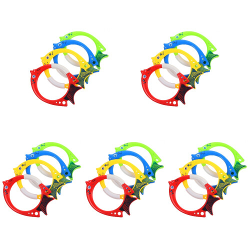 20 Pcs Pool Diving Rings For Outdoor Training 2