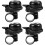 4 Pcs Bicycle Bell Vintage Metal Child Handle 5