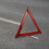 6Pièces Triangles De Routière ABS Réfléchissants Multicolores 10
