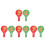8 Pcs Thumbs Up Down Paddles For Classroom Voting And Events 6