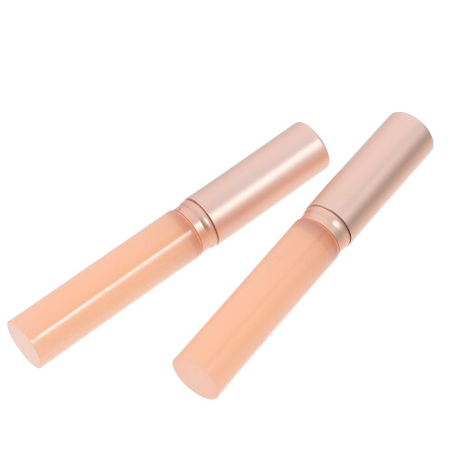10Pcs Pink Silicone Lip Gloss Applicator Brush for Smooth Makeup Use 1