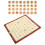 Portable Wood Chinese Chess Set with Foldable Board and Storage 3