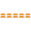 10Pcs Durable Reflective Delineators for Road and Driveway Safety 9
