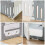 24 Pcs Baby Gate Mounting Kit With Safety Brackets For Wall 9