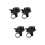 4 Pcs Bicycle Bell Vintage Metal Child Handle 7