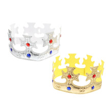 10 Pcs Kids Adults Crown Funny Performance Headwear Party Prop